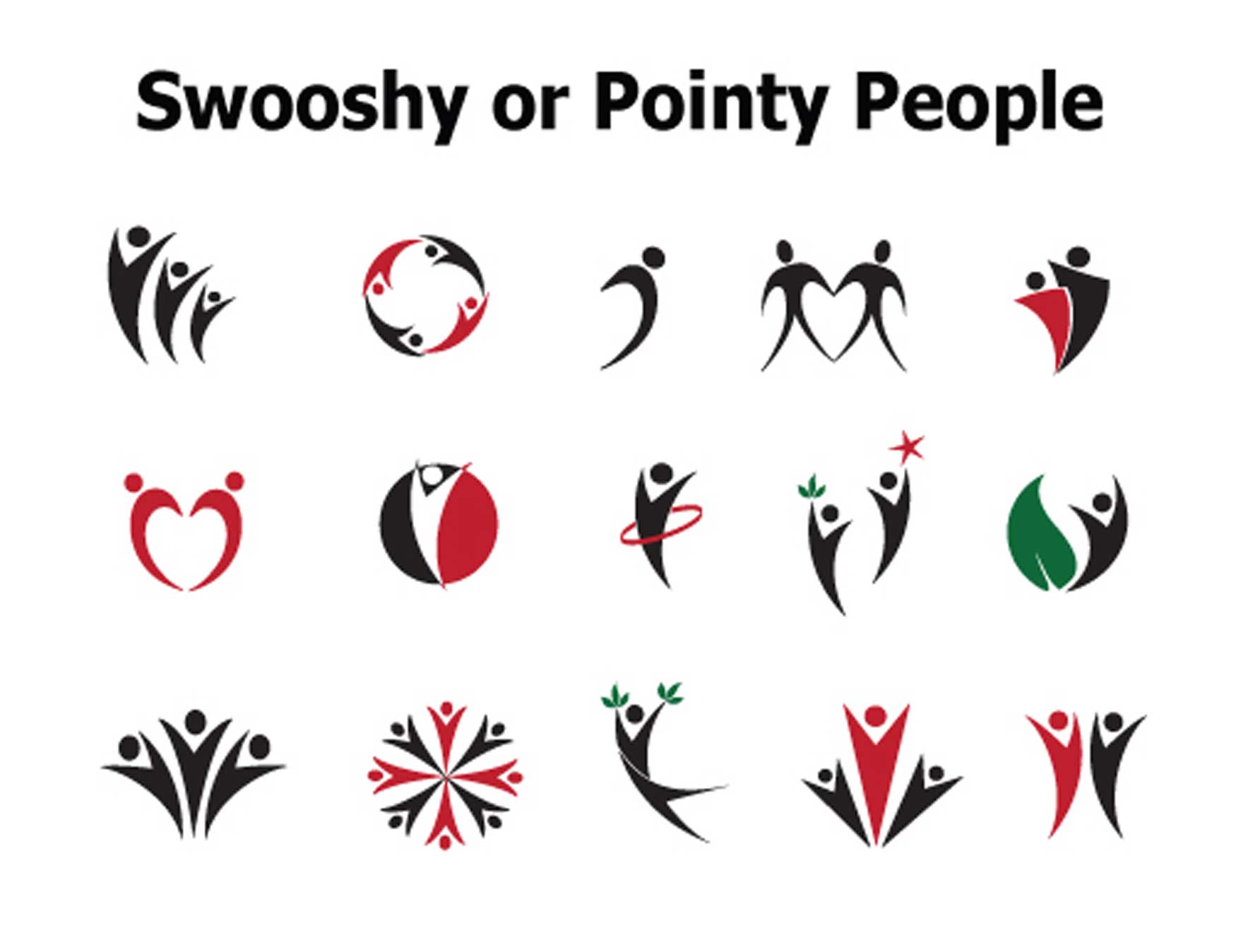overused swooshy people logo concepts to avoid