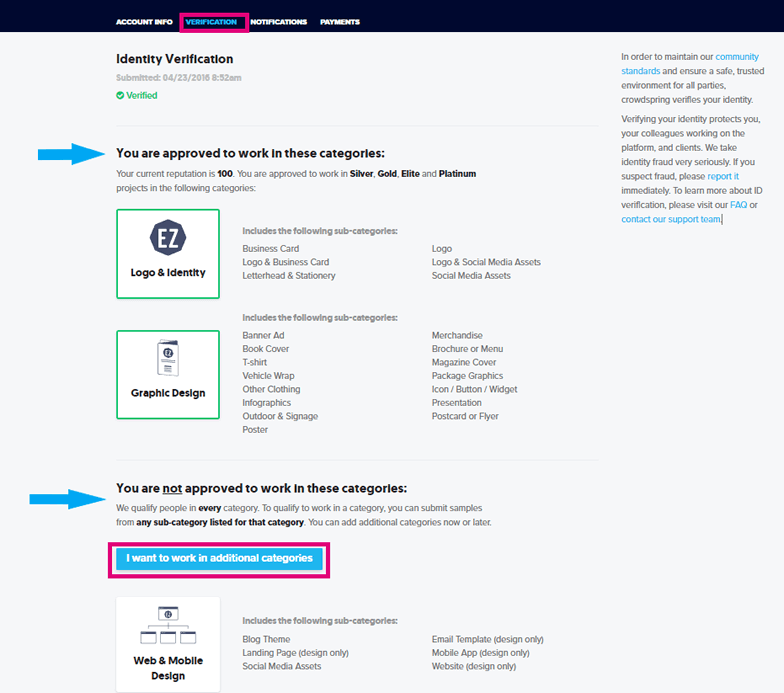 Additional Categories