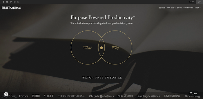 bullet journal value proposition