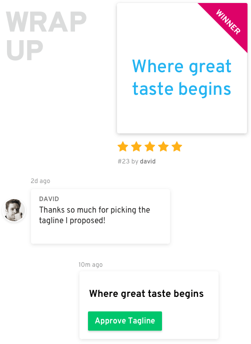 step 3 for tagline projects