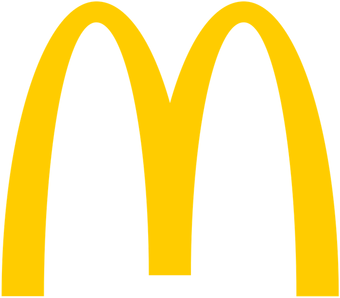 McDonald's logo from 2003 to 2006.