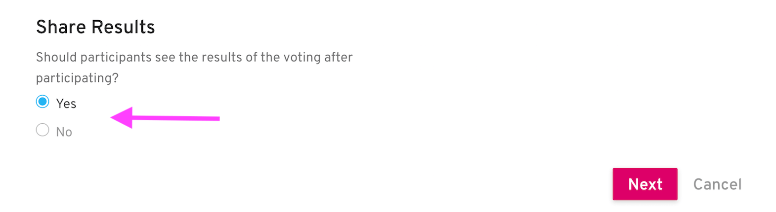 presentation - share results