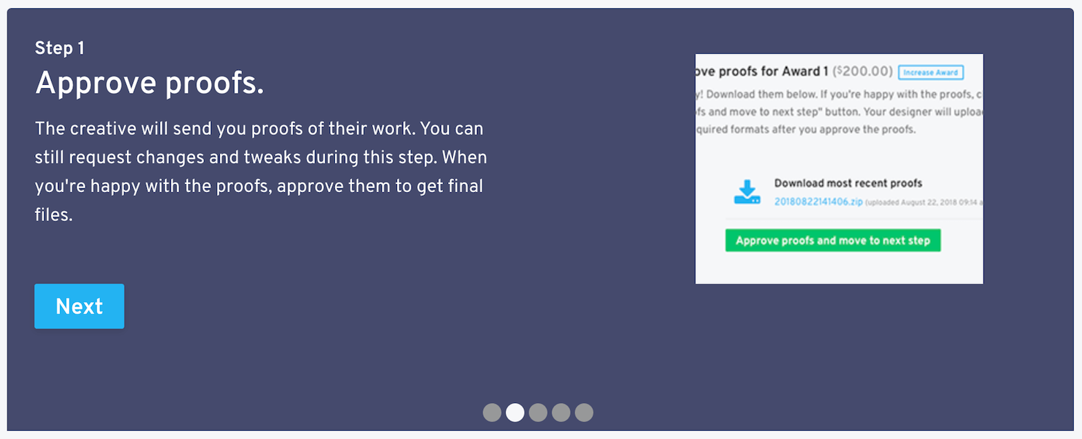 wrap-up client tour proofs