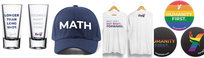 Andrew Yang Merchandise